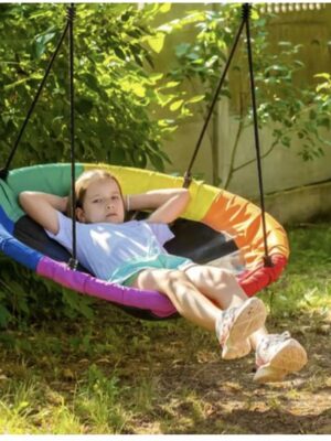 Kruzzel Nestschommel 110 cm – Comfortabel en Weerbestendig - Afbeelding 5