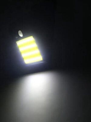 IBBO® - 8 Stuks - Solar Buitenlamp - Bewegingssensor - 48 LED - Waterdicht - Buiten & Tuin sensor - Buitenverlichting op Zonne-energie -Buitenverlichting - Tuinlamp - Afbeelding 3