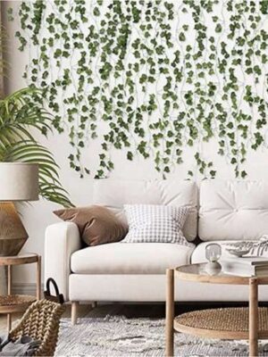 Klimop Slinger 36 Stuks 630cm - Decoratieve Hangplant - Kunstplant Slinger - Klimop Decoratie - Nep Planten - voor Binnen en Buiten - Kunst Hangplant - Set van 36 Slingers - Groen - Afbeelding 8