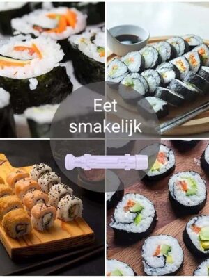 Sushi Maker – Sushi Roller – Wit - Afbeelding 4