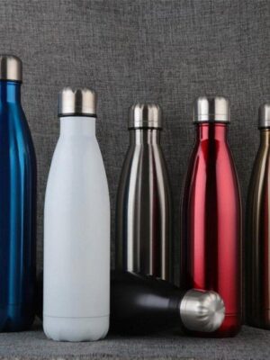 Thermosfles Drinkfles Waterfles RVS 500ML Koud en Warm Hoge Kwaliteit - ROOD - Afbeelding 4