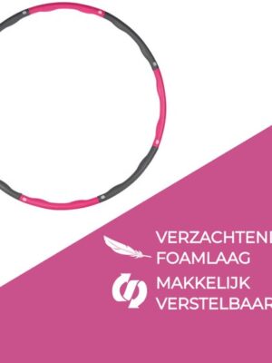 Fitness Hoelahoep – Weighted Hula Hoop – Volwassenen - Afbeelding 4