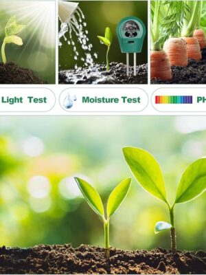 PH Meter - PH Meter grond - PH Meter Tuin - PH Meter Water - PH Bodemtest - PH Meter Bodem - PH Meter Gras - PH Meter Gazon - Vochtigheidsmeter - Vochtmeter - Grondmeter - Afbeelding 5