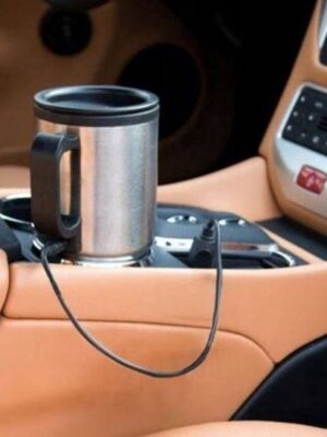 Auto Thermo Beker 400 ml - Warmhoudbeker Auto - 12V Verwarmingsbeker - RVS Beker - Elektrische Thermosbeker - Autokoffiebeker - Reisbeker Verwarming - Koffiebeker Auto - Afbeelding 10