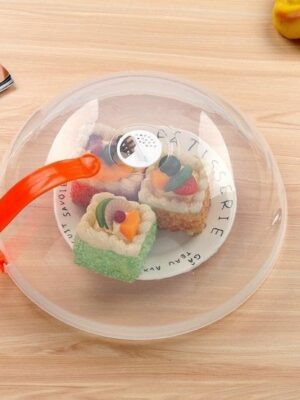Magnetron deksel - Spatdeksel magnetron - Magnetron afdekschaal - Deksel - Magnetron - Microgolf - Microwave - Geen vieze magnetron meer - 26 cm - 2 stuks - Afbeelding 8