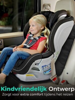 Autostoelbeschermer - Luxe versie - isofix compatibel - autostoel beschermer - autobekleding beschermer voor kinderzitje - isolatiekussen voor kinderzitjes - Zwart - Afbeelding 3