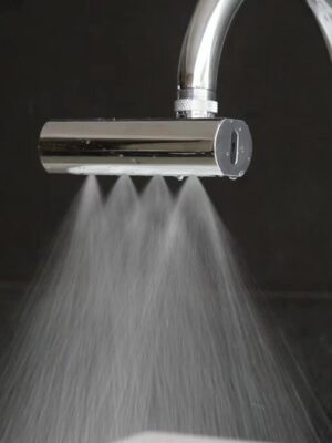 Keuken kraan- Roterende Kraankop - Waterval - Universele - 4 in 1 - 360° Draaibare Sproeierkop - Spoelbak Accessoire - Kraan - 4 standen - Krachtige Kraankop - Kraan Opzetstuk - Afbeelding 9