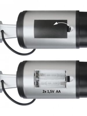 Dummy Camera met 'snoer'- Knipperende Led - Realistische Look - Binnen & Buiten - Nep CCTV Beveiligingscamera - Afbeelding 3