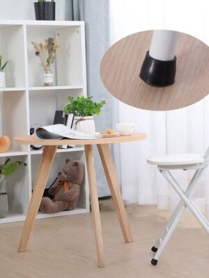 32x Stoelpoot beschermers | Stoelpoot vilt | Stoelpootdoppen | Vloerbeschermers stoelen | Ø 12-16 mm | Geluiddempers stoelen | Antikras stoelhoezen | stoelvilt | 32 Stuks | beschermdop stoelpot - Afbeelding 3