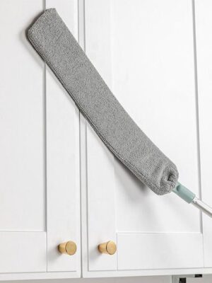 Plumeau uitschuifbaar - Lange Radiatorborstel - Stofborstel met steel - Afneembare microvezeldoekjes - Afbeelding 10