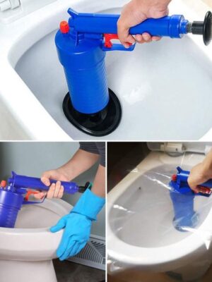 Gootsteenontstopper – Toiletontstopper – ontstopper – gootsteen – afvoer keuken – wc – douche – Buisreiniger – afvoerreiniger – plopper pomp – toiletontstopper - zuig en drukreiniger – Kunststof – UNIVERSEEL - Afbeelding 6