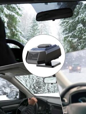 Autoverwarming 12V - 2 in 1 functie - Voorruitverwarming - Voorruit ontdooien - Condens verwijderen - Voorruitverwarming - Auto Heater - Auto Kachel - Kachel 12 volt - Afbeelding 4