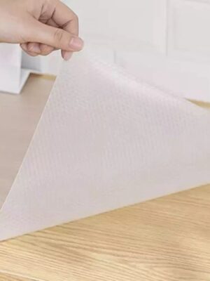 Antislipmat 300x50 cm - Kastmat Transparant - Keukenlade beschermer - Mat voor bescherming - Antislip Lade - Anti slip mat badkamer - Afbeelding 3