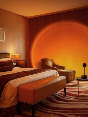 Sunset lamp - Golden hour - 16 kleuren - Zonsondergang lamp - Projector - Sfeerverlichting binnen - Afbeelding 4