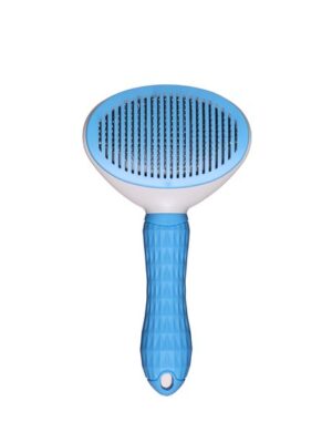 Lorell Pet Company Kattenborstel/Hondenborstel - Borstel voor langharig/kortharig -Hondenhaar en Kattenhaar Verwijderaar - Blauw - Afbeelding 3