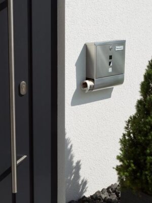 Luxe Brievenbus Roestvrij Staal - Mailbox Hangend - Wandbrievenbus - Wandmontage - Brievenbussen - Met Slot & Sleutels - RVS - Afbeelding 3