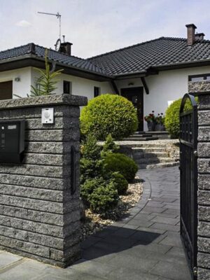 Wand brievenbus met krantenvak - Luxe brievenbus hangend - Venster - Krantenrol - Zwart - RVS - Afbeelding 5