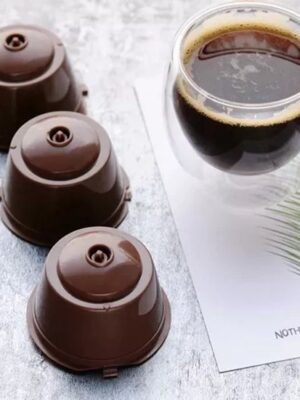 Duurzame Dolce Gusto Cups – Herbruikbaar – 6 Stuks – Bruin - Afbeelding 8