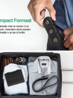 Premium Pillendoos 7 Dagen 3 Vakken Zwart | Pillendoosjes klein | Set Pillen Organizer Week | Medicijndoosje | Medicijnbox | Medicijnkist - Afbeelding 5