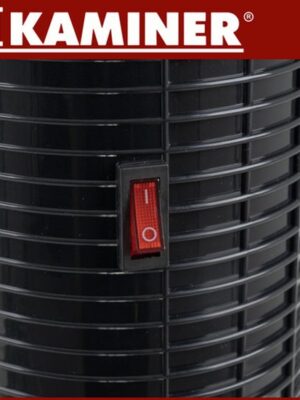 Elektrische kachel - Keramische verwarming - Kolomventilatorkachel - Haardeffect verwarming - Kachel met afstandsbediening - Energiezuinige heater - Veilige elektrische verwarming - Draagbare binnenverwarming - 2000 W - Afbeelding 9