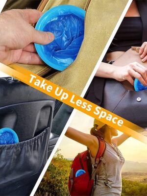 IBBO® - 20x Wegwerp braak zak met afsluitbare ring - kots zak - spuug zak - braak/kots/plas zak - reizen - vliegtuig - travel - reisziekte - wegwerp zak - auto - 20 stuks - Afbeelding 4