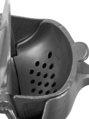 Ruhhy sinaasappel/citrus pers - handmodel - aluminium - 20 x 10 cm - manuel - keuken benodigdheden - Afbeelding 14