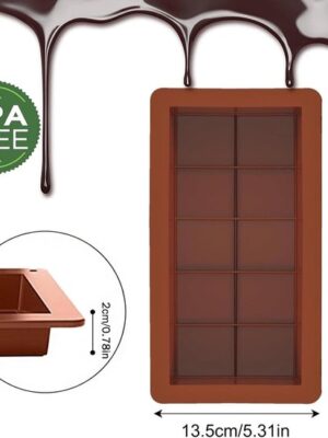 Chocoladevorm Siliconen - Bakvorm Siliconen Diepe Chocoladevorm Dubai - Chocolade Non-stick Bonbons Vorm - Afbeelding 4