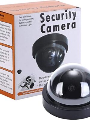 Soroh® | Dummy Camera - 2 Stuk(s) - Beveiligingscamera - Nep Camera - Buiten & Binnen - Alarm - Led - Zwart - Afbeelding 4