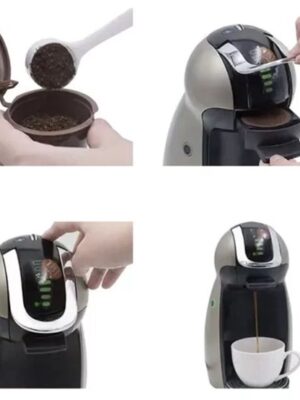 Duurzame Dolce Gusto Cups – Herbruikbaar – 6 Stuks – Bruin - Afbeelding 3