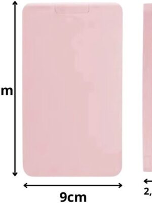 LED cosmeticaspiegel - Make-up spiegel - Reisspiegel - Opvouwbare spiegel - LED make-upspiegel - Draagbare spiegel -Oplaadbare spiegel - Verlichte spiegel - Zwart - Afbeelding 4