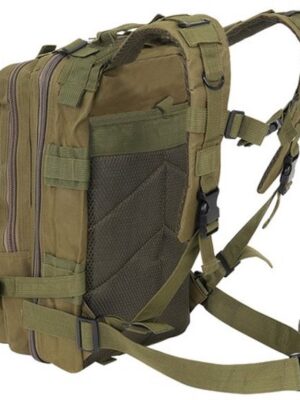 Military rugzak - Molle rugzak - Rugzak 26 liter - Waterdichte rugzak - Outdoor backpack - Rugzak met heupband - Kampeer rugzak - Groen - Afbeelding 4