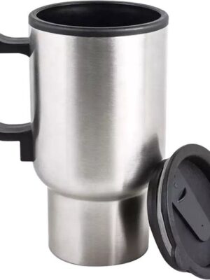 Auto Thermo Beker 400 ml - Warmhoudbeker Auto - 12V Verwarmingsbeker - RVS Beker - Elektrische Thermosbeker - Autokoffiebeker - Reisbeker Verwarming - Koffiebeker Auto - Afbeelding 14
