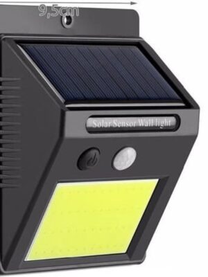 IBBO Shop - Solar Buitenlamp - Bewegingssensor - 48 LED - Waterdicht - Buiten & Tuin sensor - Buitenverlichting op Zonne-energie -Buitenverlichting - Tuinlamp - Afbeelding 4