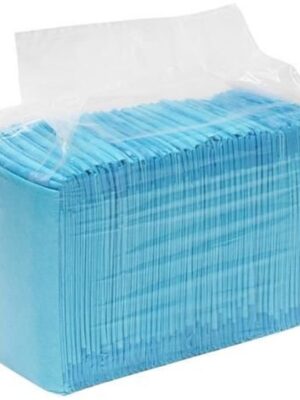 Absorberende Bed Onderleggers 60x45 cm Waterproof Wegwerp Matrasbeschermers Puppy Honden Katten 50 Stuks Blauw - Afbeelding 6