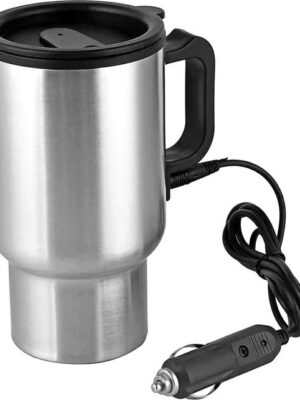 Auto Thermo Beker 400 ml - Warmhoudbeker Auto - 12V Verwarmingsbeker - RVS Beker - Elektrische Thermosbeker - Autokoffiebeker - Reisbeker Verwarming - Koffiebeker Auto - Afbeelding 13