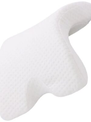 Orthopedisch kussen - Memory foam kussen - Ergonomisch hoofdkussen - Kussen met armruimte - Neksteun kussen - Hoofdkussen gebogen - Ergonomisch kussen slapen - Handgatkussen zijligging - Anti-pijn kussen - Afbeelding 4