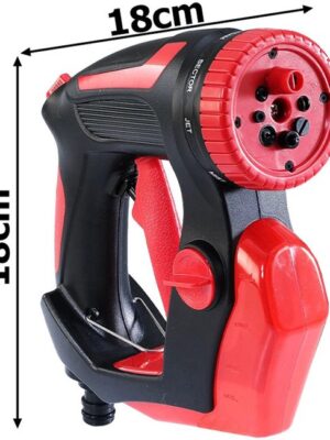 Schuimsproeier voor Auto wassen - Foam Sprayer - Schuimsproeier - Car Wash - Schuimpistool voor tuinslang - Honden Sproeier - Dog Washer - FoamCare - Honden Reiniger - Shampoo Container - Shampoo Dispenser - Doucheadapter - Honden - Rood - Afbeelding 3