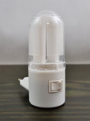 LED Nachtlampjes met Schakelaar – 2 Stuks – 3W – Stekkerlamp – Wit - Afbeelding 5