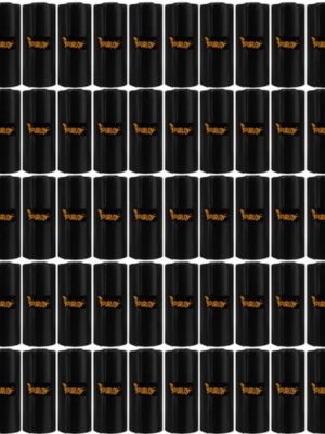 Hondenpoepzakjes - 1000 stuks (50 Rollen) + 1 Houders - honden zakjes houder - Stevig & Lekvrij - Zwart - Biologisch Afbreekbaar PE - Afbeelding 7