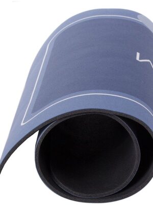 Badkamermat - sneldrogende mat - antislip badmat - waterabsorberende mat - zachte badmat - badkameraccessoire - douchemat - wc mat - 58x38 Cm - Blauwtinten - Afbeelding 5