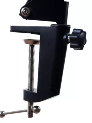 2-in-1 LED USB Bureaulamp met Klem en Standaard - LED bureaulamp verstelbaar 3 Lichtkleuren – 10 Helderheidsniveaus - Verstelbaar & Buigbaar - Energiezuinige usb lamp - Zwart - Afbeelding 8