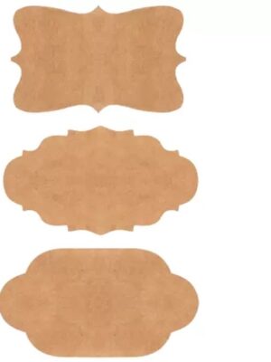 Zelfklevende stickers - Stickers op rol - Bruine labels - Stickers voor potjes - Universele etiketten - kraft labels- Stickers 3x5 cm - 600 Stuks - Afbeelding 9