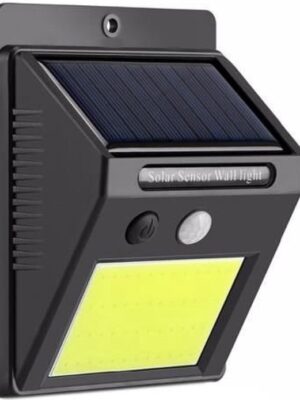 IBBO® - 8 Stuks - Solar Buitenlamp - Bewegingssensor - 48 LED - Waterdicht - Buiten & Tuin sensor - Buitenverlichting op Zonne-energie -Buitenverlichting - Tuinlamp - Afbeelding 7