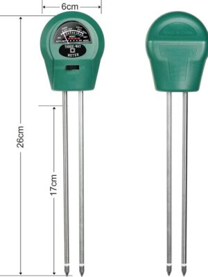 PH Meter - PH Meter grond - PH Meter Tuin - PH Meter Water - PH Bodemtest - PH Meter Bodem - PH Meter Gras - PH Meter Gazon - Vochtigheidsmeter - Vochtmeter - Grondmeter - Afbeelding 7