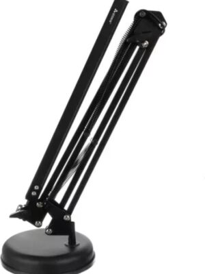 2-in-1 LED USB Bureaulamp met Klem en Standaard - LED bureaulamp verstelbaar 3 Lichtkleuren – 10 Helderheidsniveaus - Verstelbaar & Buigbaar - Energiezuinige usb lamp - Zwart - Afbeelding 3