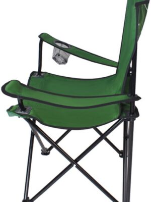 IBBO® - Opvouwbare kampeerstoel – draagbare visstoel –  Belastbaar tot 100 kg- Groen - Afbeelding 3